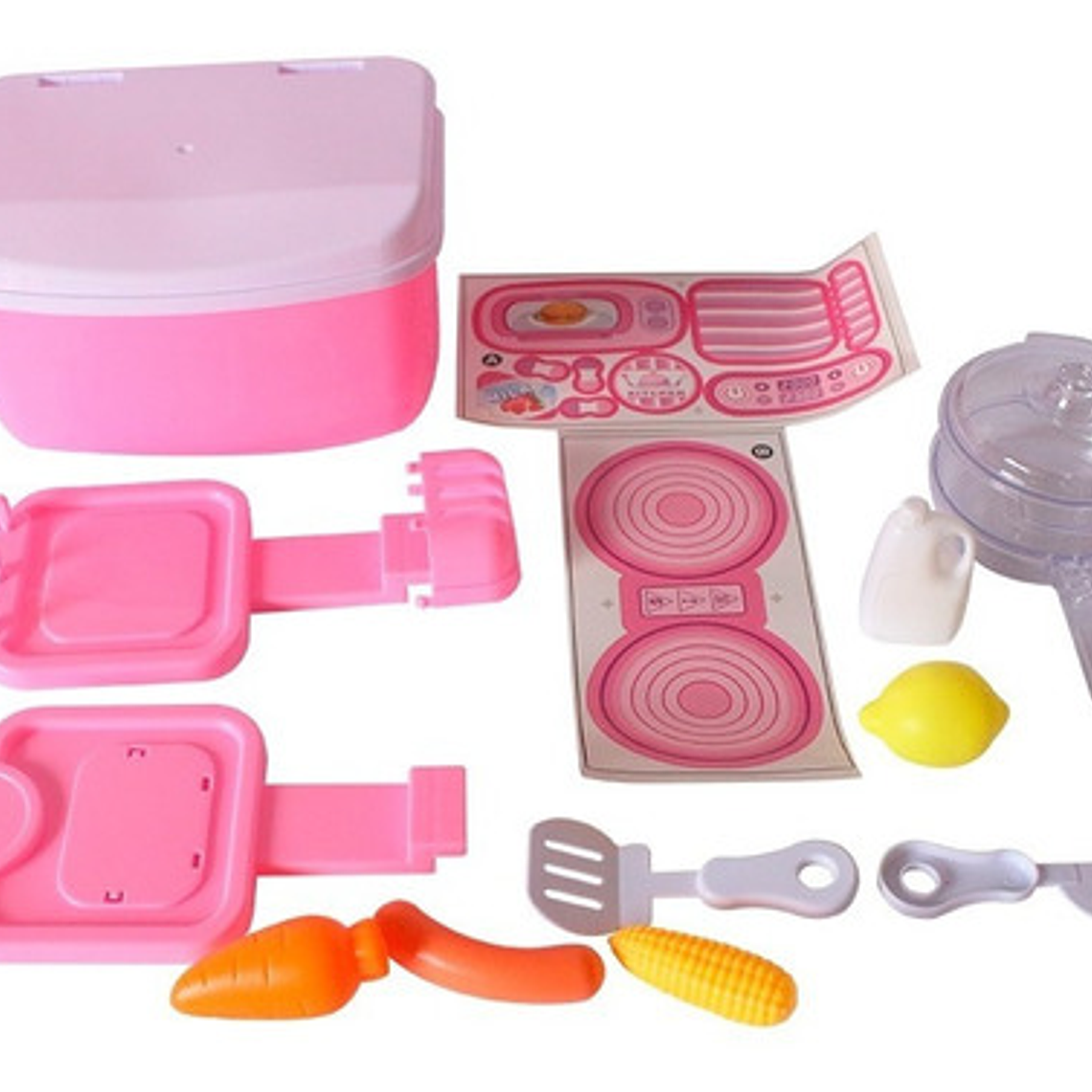 Set Mini Cocina Juguete Didáctica Niños  8