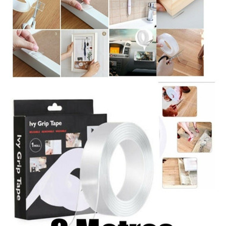 Cinta Mágica Adhesiva Doble Faz 9m 7