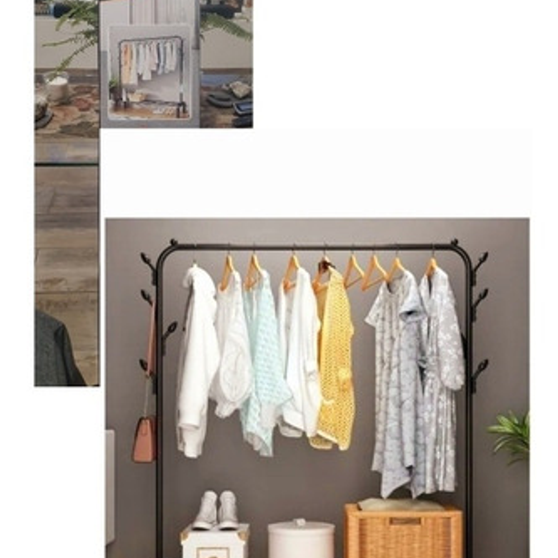 Perchero Recibidor Colgador Ropa Hogar  5