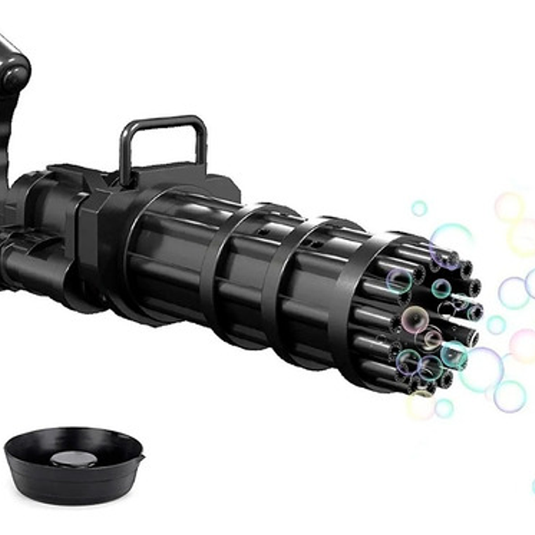 Lanza Burbujas Pistota Colores Niños Juguete  1