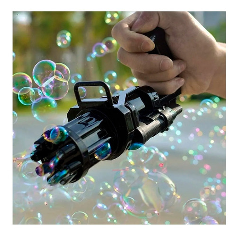Lanza Burbujas Pistota Colores Niños Juguete  6