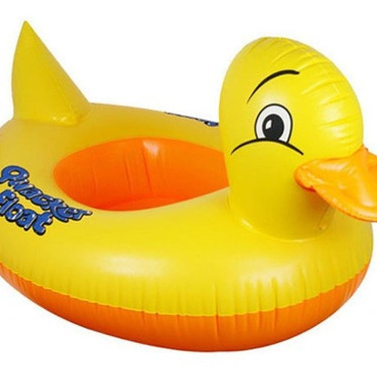 Flotador Pato Con Asiento Niños Bebe  5
