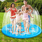 Alfombra Piscina Lanza Agua Rociador  Xl Juegos Niños - Miniatura 9