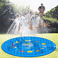 Alfombra Piscina Lanza Agua Rociador  Xl Juegos Niños - Miniatura 10