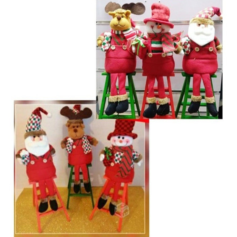 Pack X 3 Muñecos Navidad Pascueros 5