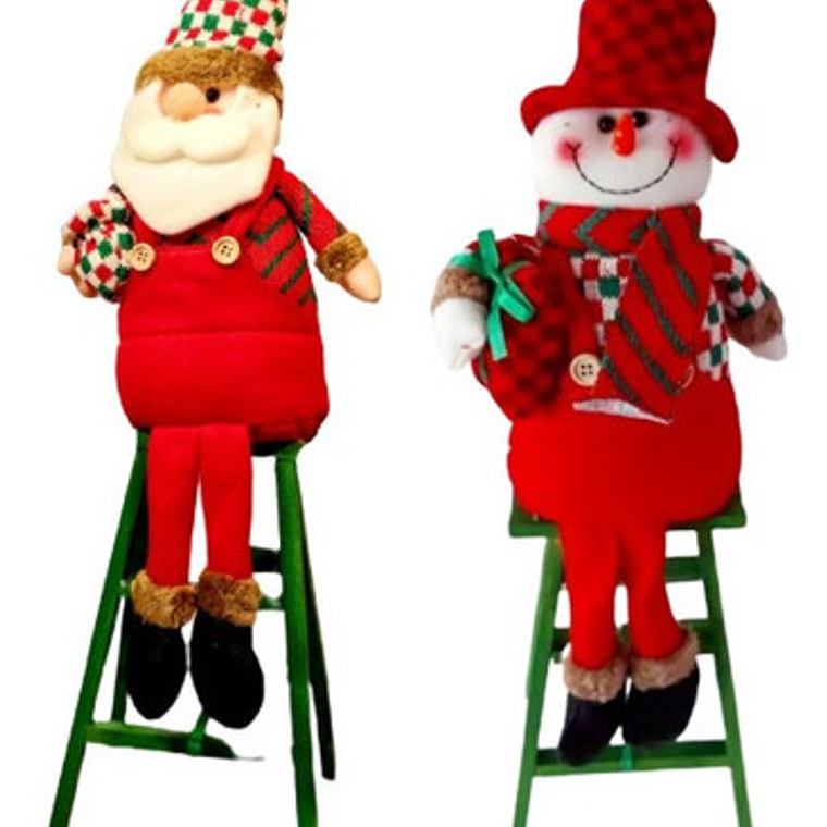 Pack X 3 Muñecos Navidad Pascueros 6