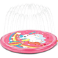 Alfombra Piscina Lanza Agua Xl Rociador Niños Rosa  - Miniatura 3