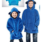 Polerón Peluche Capucha Niños Unisex Talla Estándar A - Miniatura 3