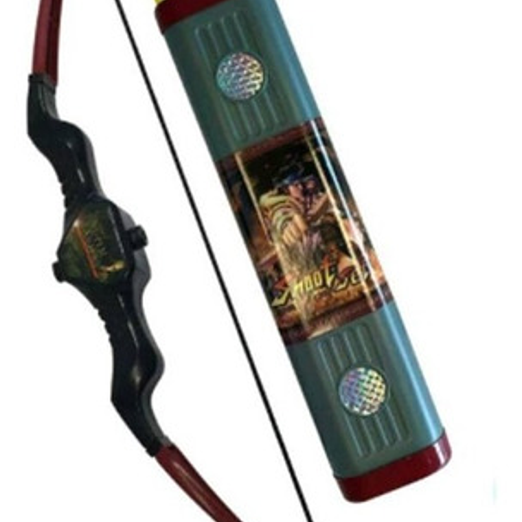 Set Arco Y Flechas Juguete Tiro Al Blanco Niños 4