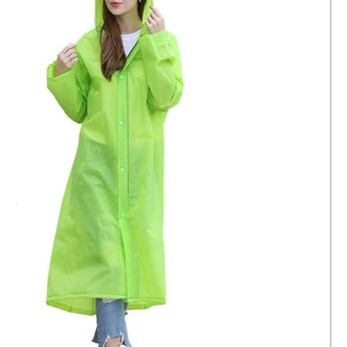 Capa De Agua Impermeable Unisex Con Vicera burdeo 1