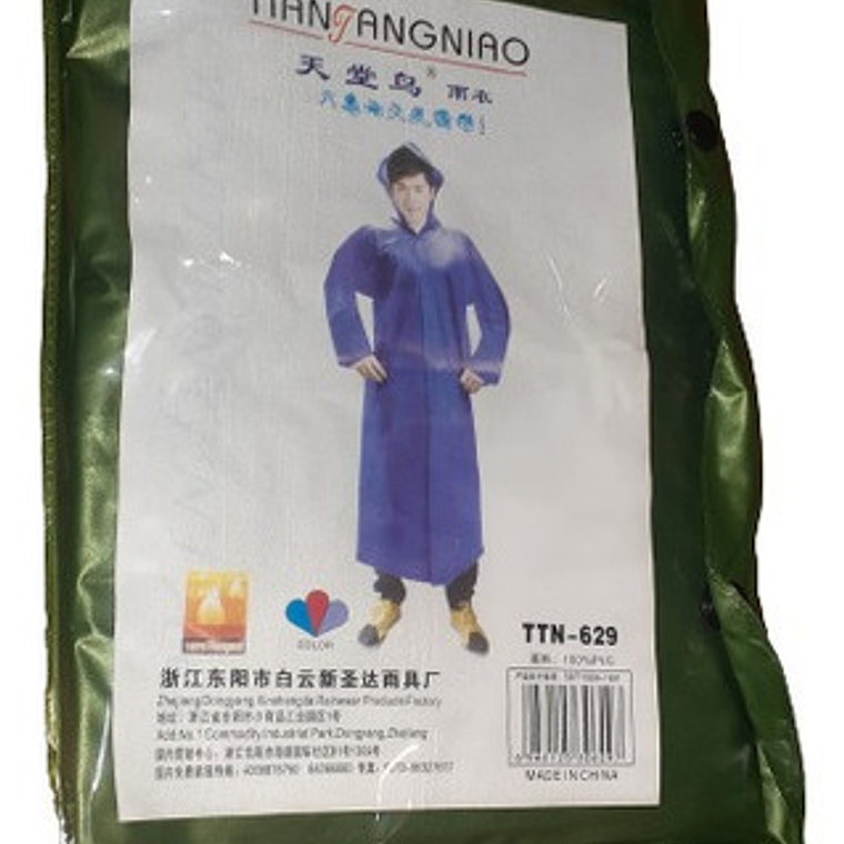 Capa De Agua Impermeable Unisex Con Vicera burdeo 3