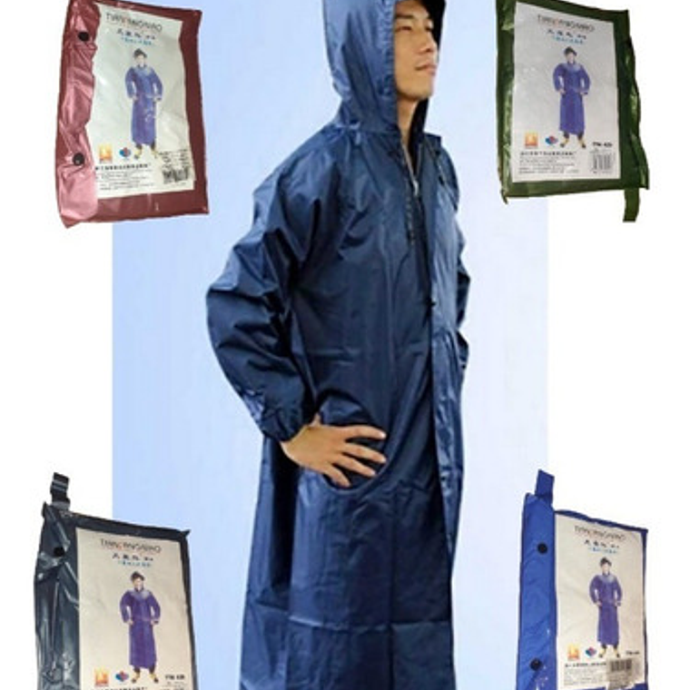 Capa De Agua Impermeable Unisex Con Vicera burdeo 7