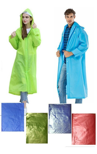 Capa De Agua Impermeable Unisex Con Vicera burdeo 9