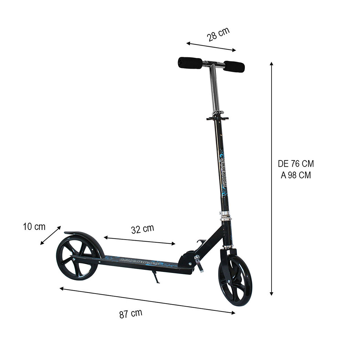 Scooter Xl Urbano Niños Adolecente Adulto. 4