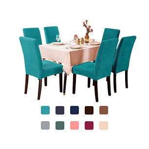 Fundas para sillas elasticadas - Pack 6 und.