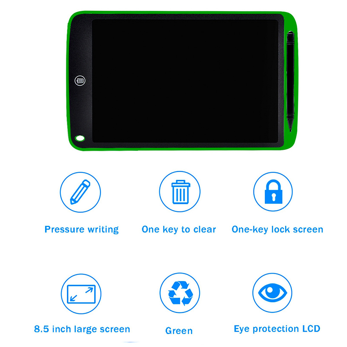 Pizarra Mágica Tablet Dibujo Lcd 8,5  Niños Adulto Didáctico 9
