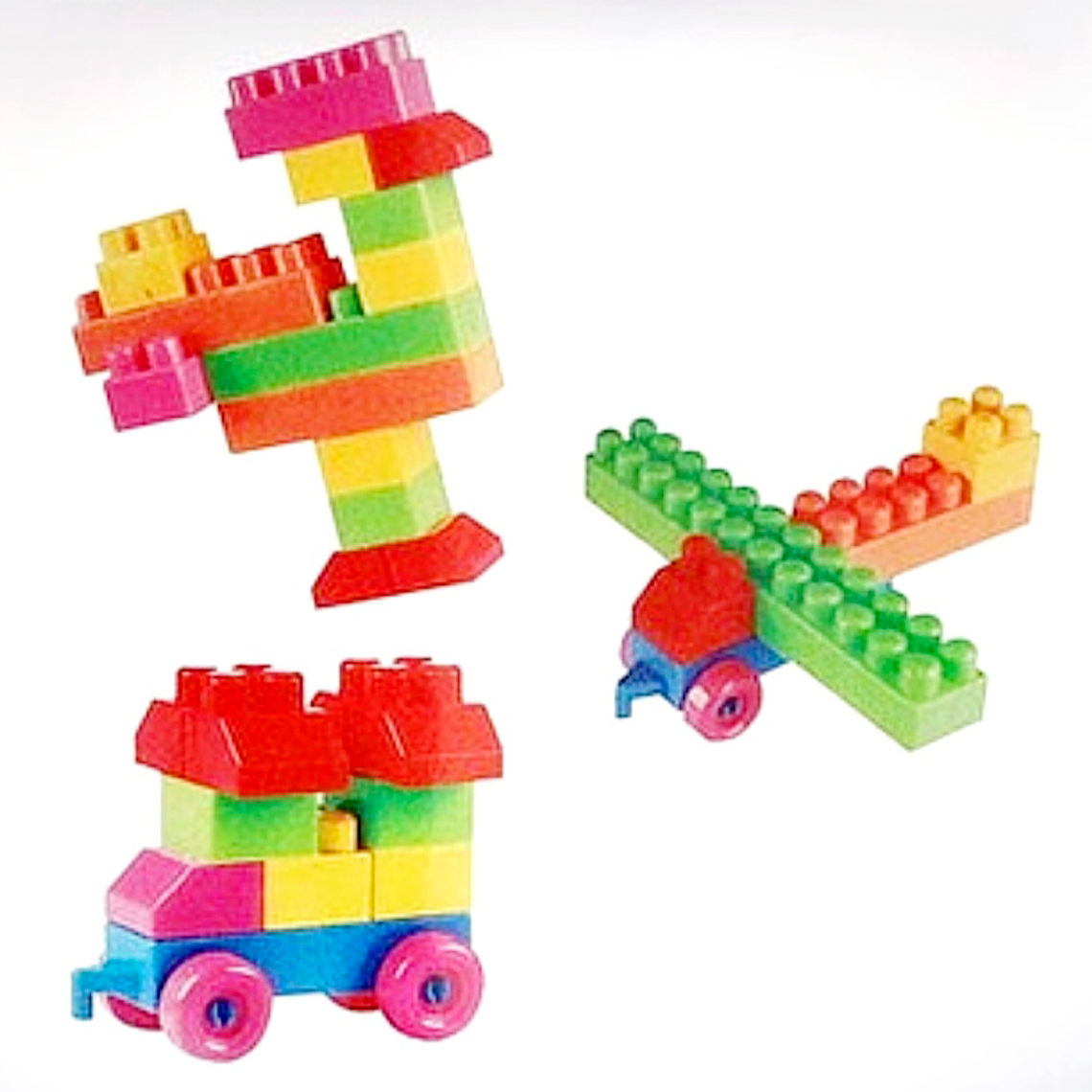 Lego Balde Didáctico Bloques Construcción Niños  5