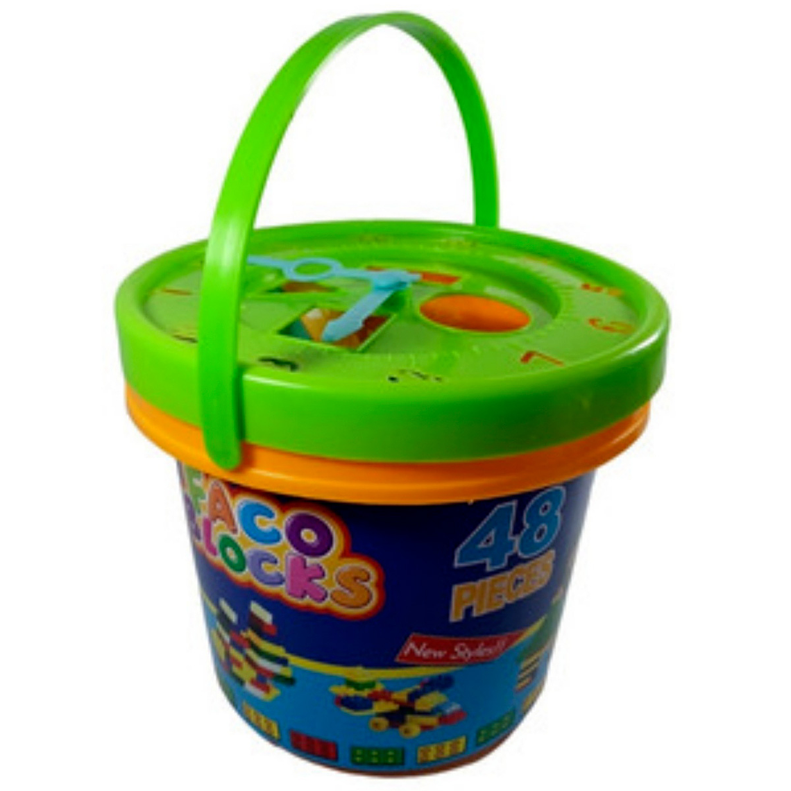 Lego Balde Didáctico Bloques Construcción Niños  6