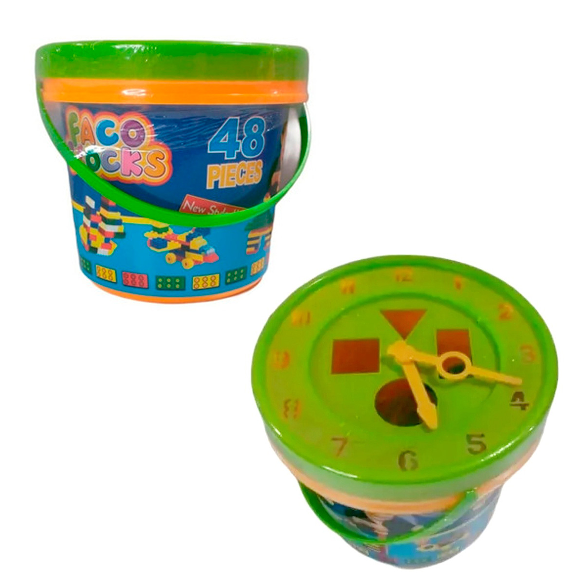 Lego Balde Didáctico Bloques Construcción Niños  9