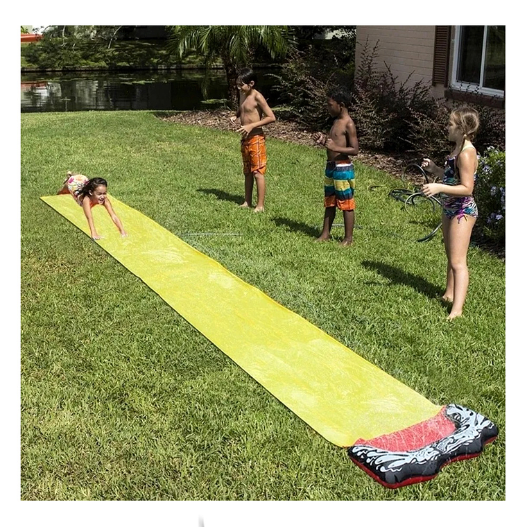 Alfombra Tobogán Deslizador De Agua Piscina  6