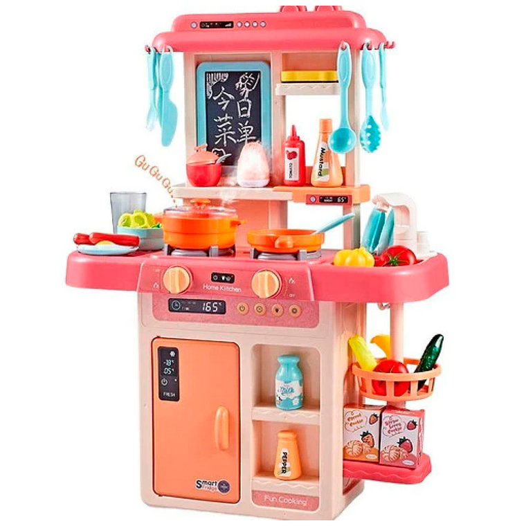cocina agua 42 piezas  vapor luces sonidos niños 2