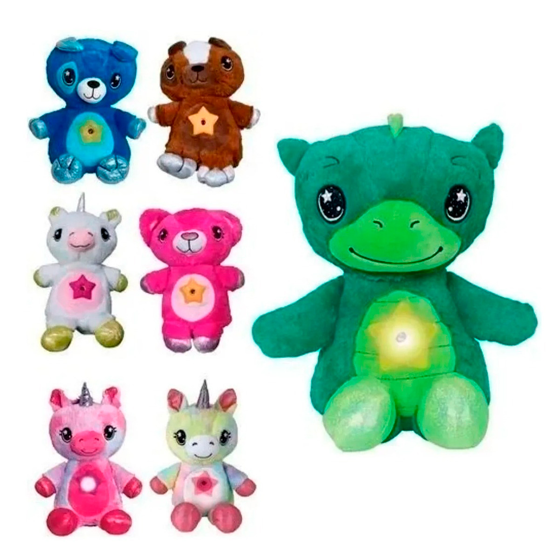 Peluche proyector de luces. 2