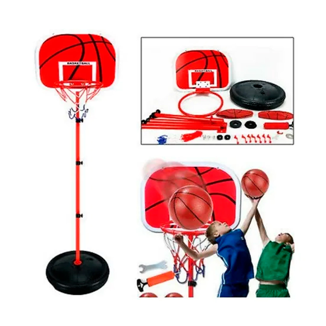 Basquetbol Aro Canasta Niños Juguete S 2