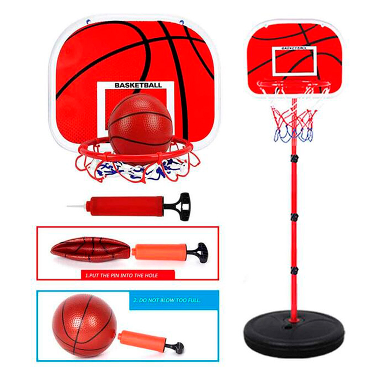 Basquetbol Aro Canasta Niños Juguete S 3