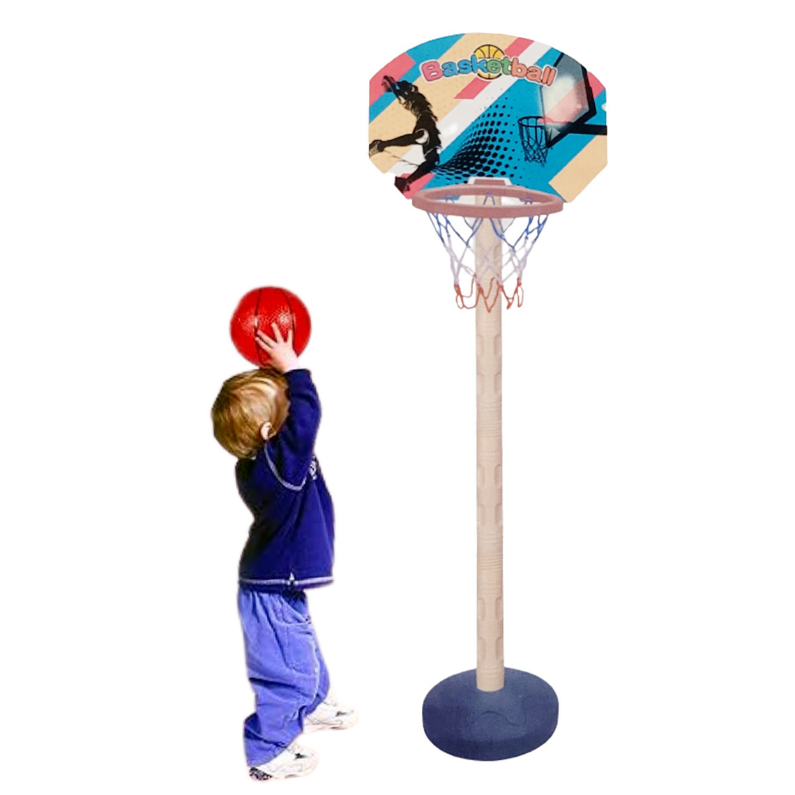 Basquetbol Aro Canasta Niños Juguete SS 4