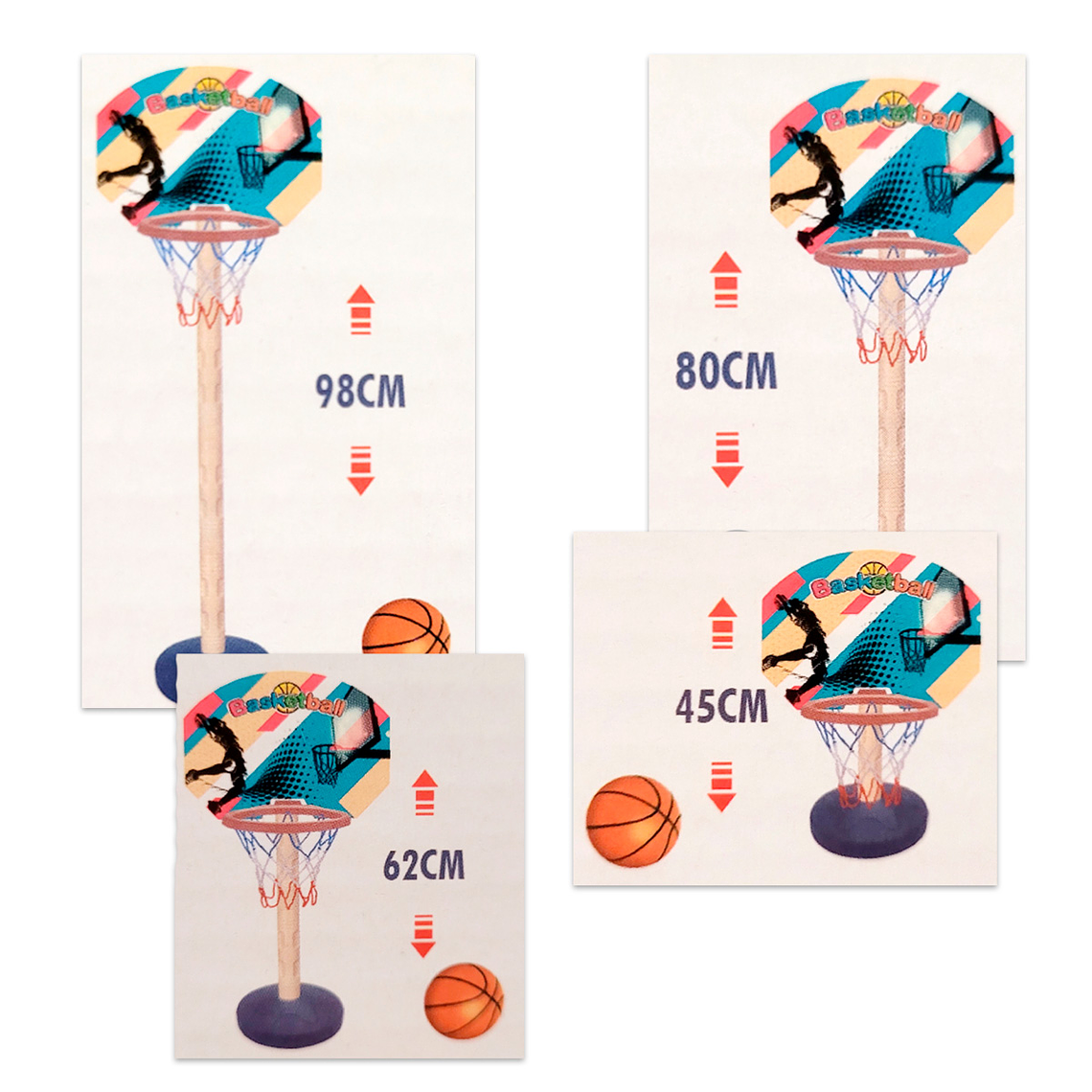 Basquetbol Aro Canasta Niños Juguete SS 2