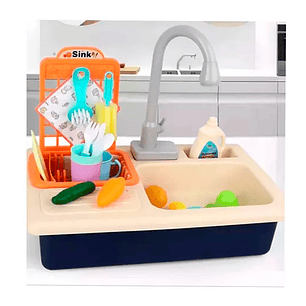 Lavaplatos Juguete Agua Real Portatil Unisex