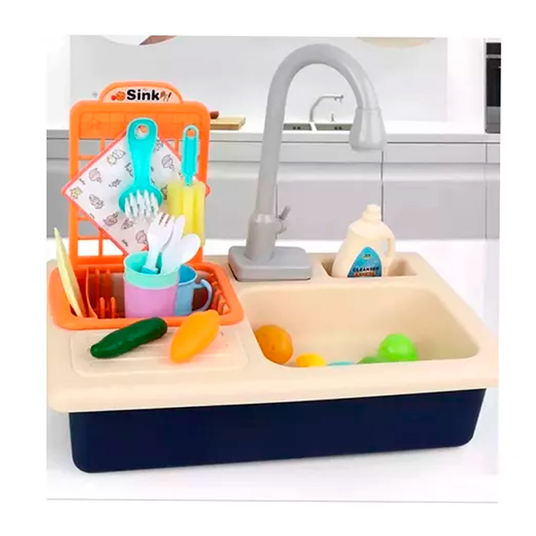 Lavaplatos Juguete Agua Real Portatil Unisex 1