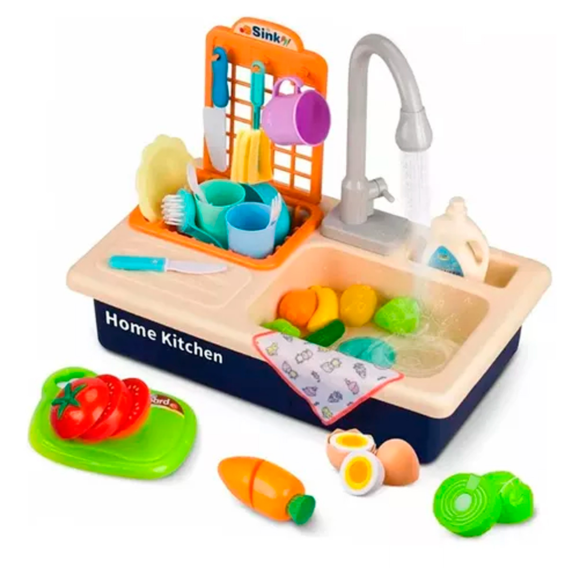 Lavaplatos Juguete Agua Real Portatil Unisex 7