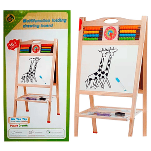 Juego Pizarra Didáctica Doble Magnética Niños Xl