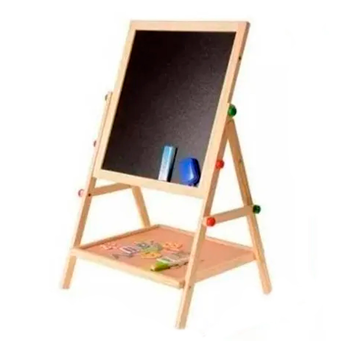 Pizarra Didáctica Doble Magnética Juegos Niños n 3