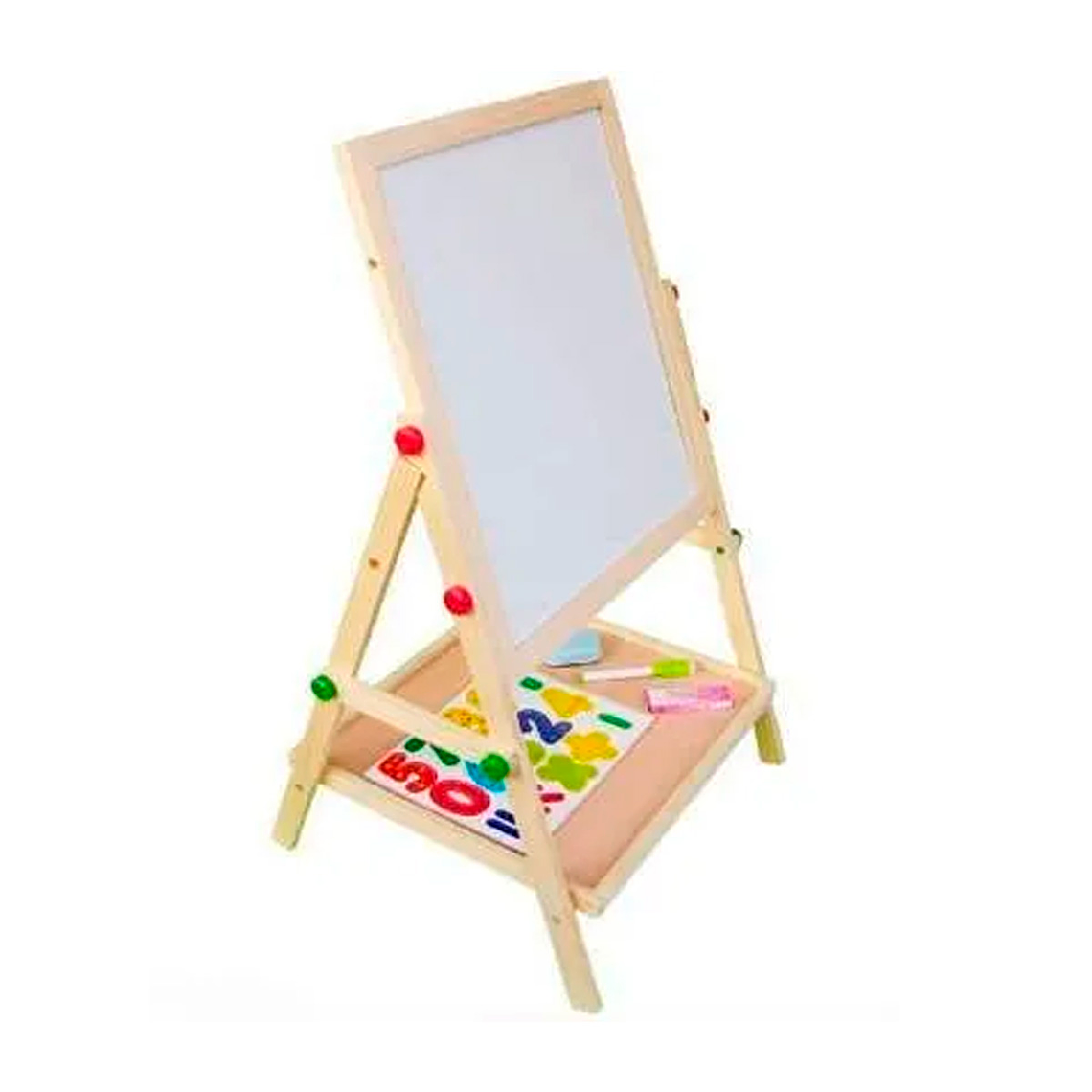 Pizarra Didáctica Doble Magnética Juegos Niños n 6