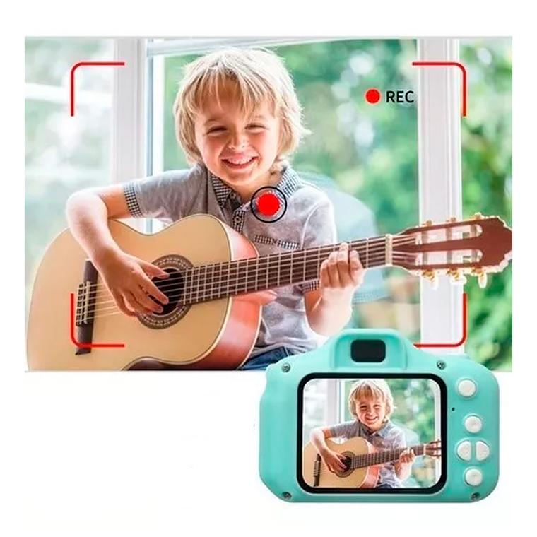 Mini Cámara Foto Video Full Hd Niños Juguete 16
