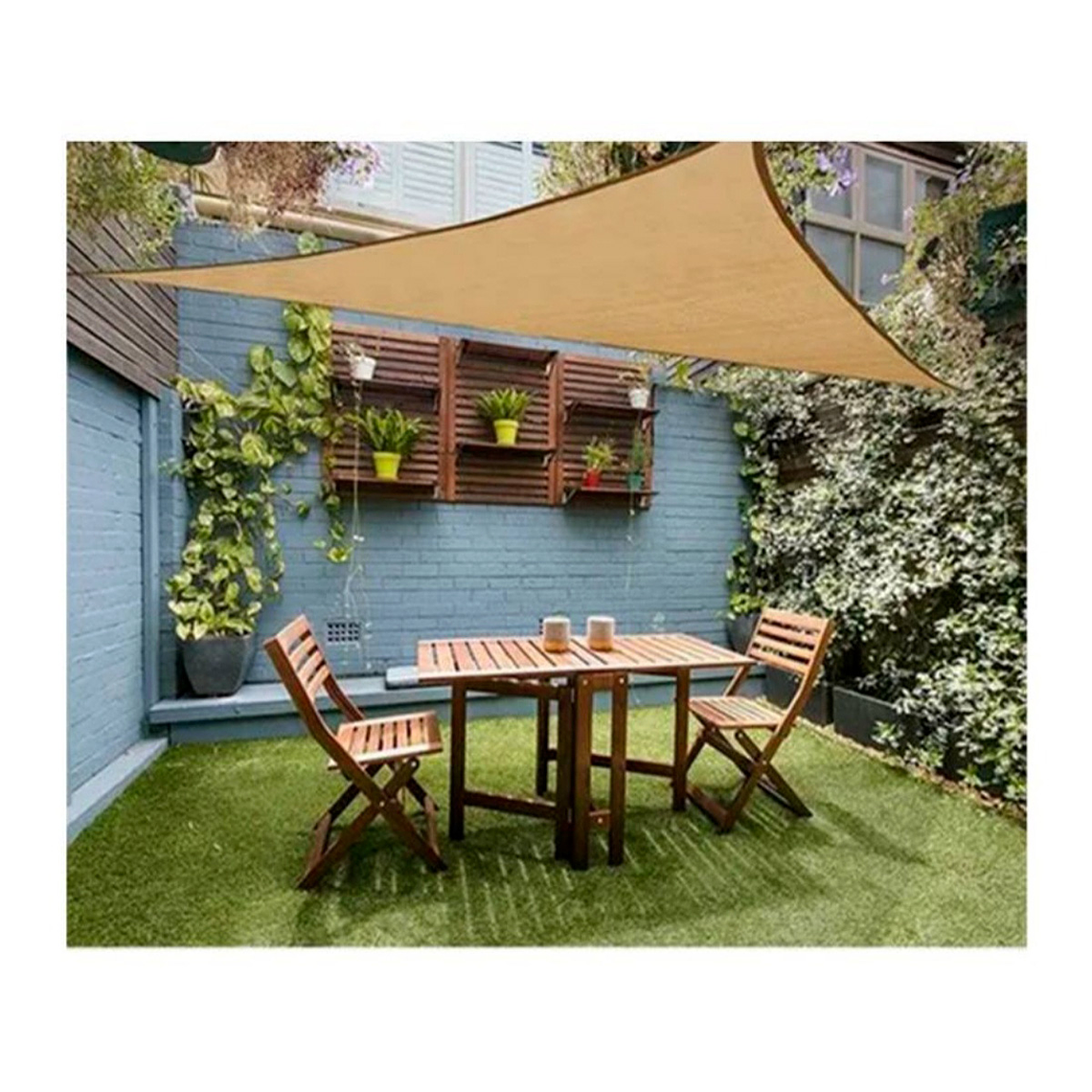 TOLDO VELA 3 X 3 X 3 MT. QUITASOL UV. 2