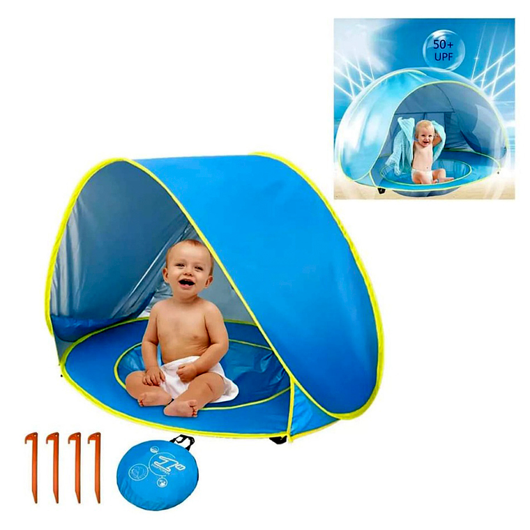 Carpa Piscina Bebe Niños Playa Plegable Niños Uv 4
