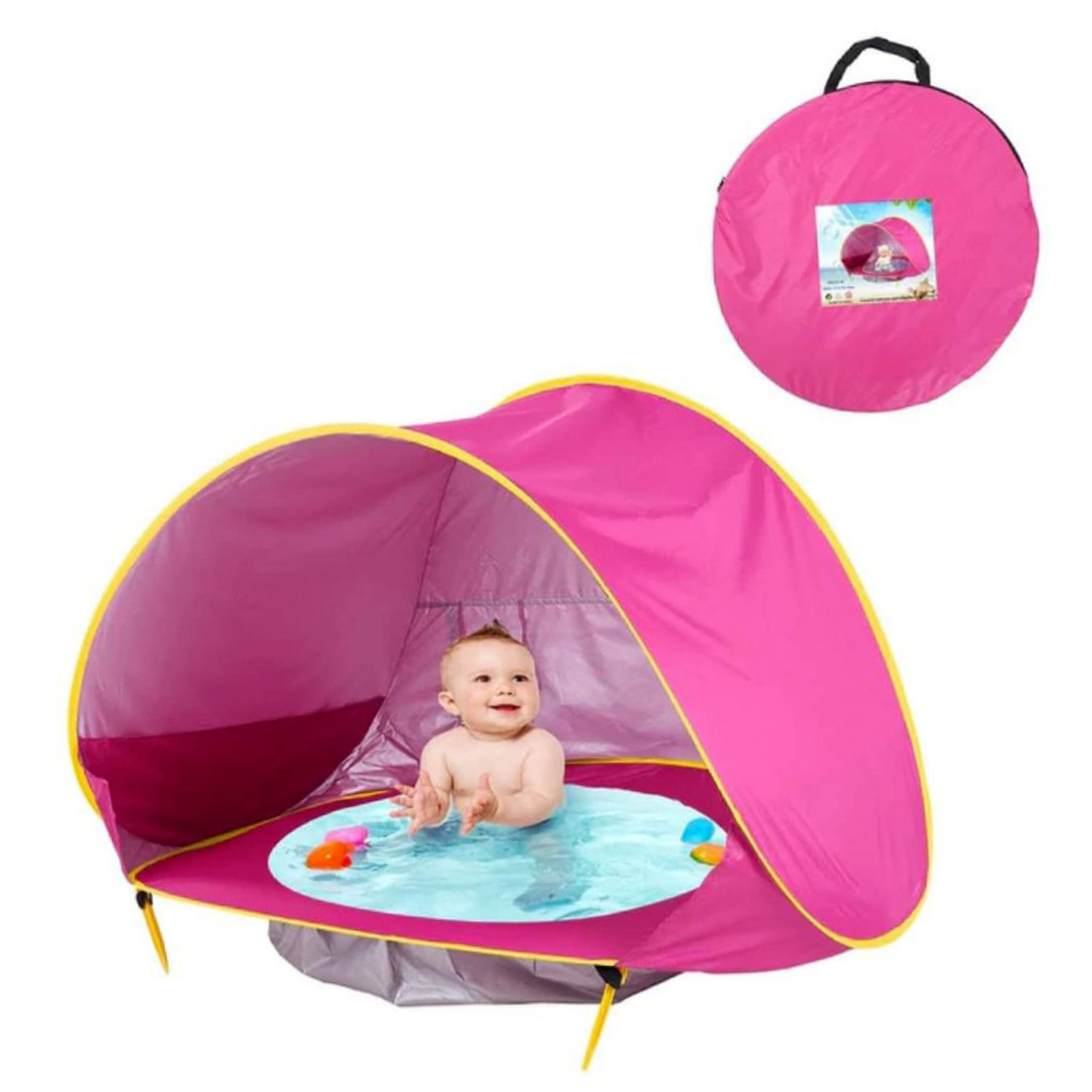 Carpa Piscina Bebe Niños Playa Plegable Niños Uv 5