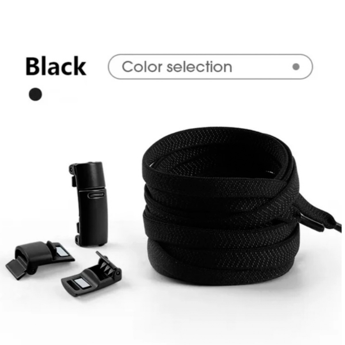 Cordones Elásticos Imantados Ajustables Sin Nudos Estándar 2