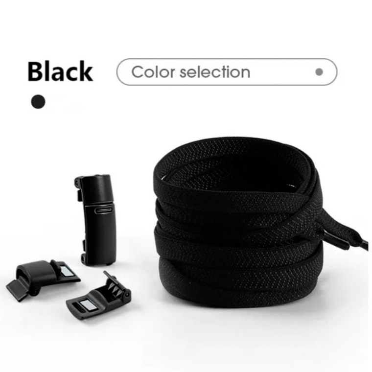 Cordones Elásticos Imantados Ajustables Sin Nudos Estándar 2