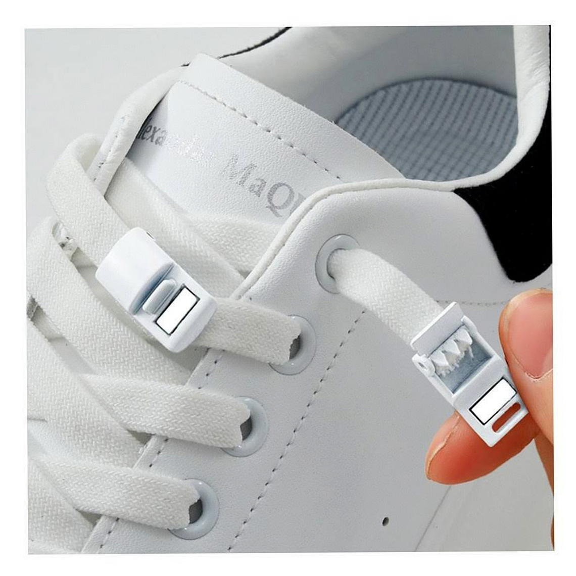 Cordones Elásticos Imantados Ajustables Sin Nudos Estándar 7