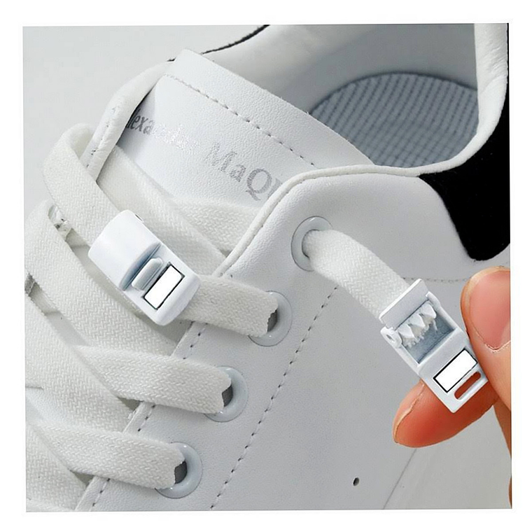 Cordones Elásticos Imantados Ajustables Sin Nudos Estándar 7