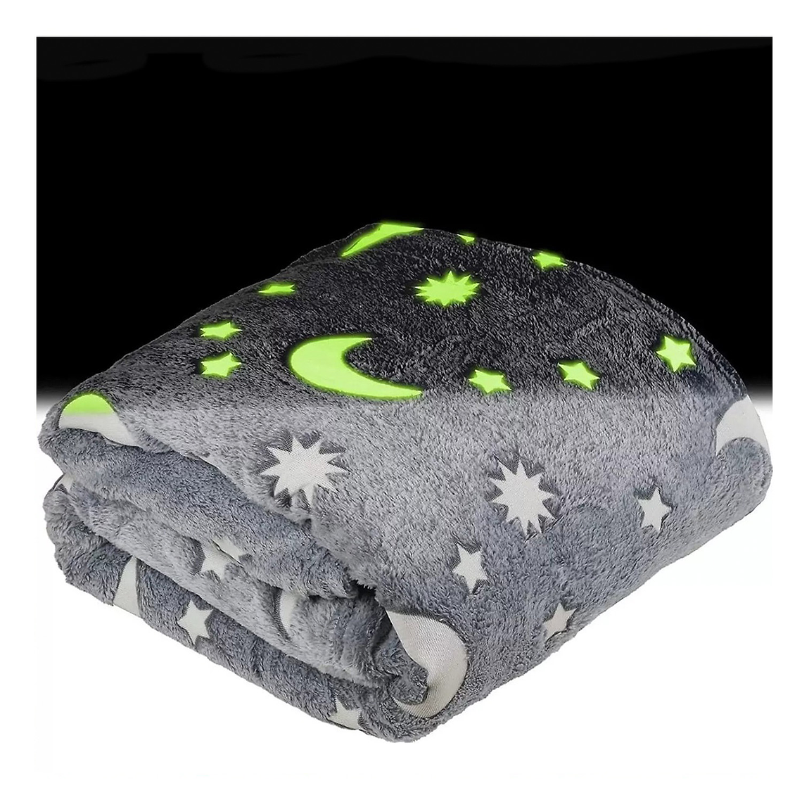 Manta Mágica Luminosa Xl Cobija Brilla Oscuridad Niños 1