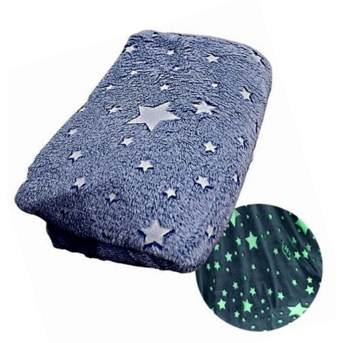 Manta Mágica Luminosa Xl Cobija Brilla Oscuridad Niños 5