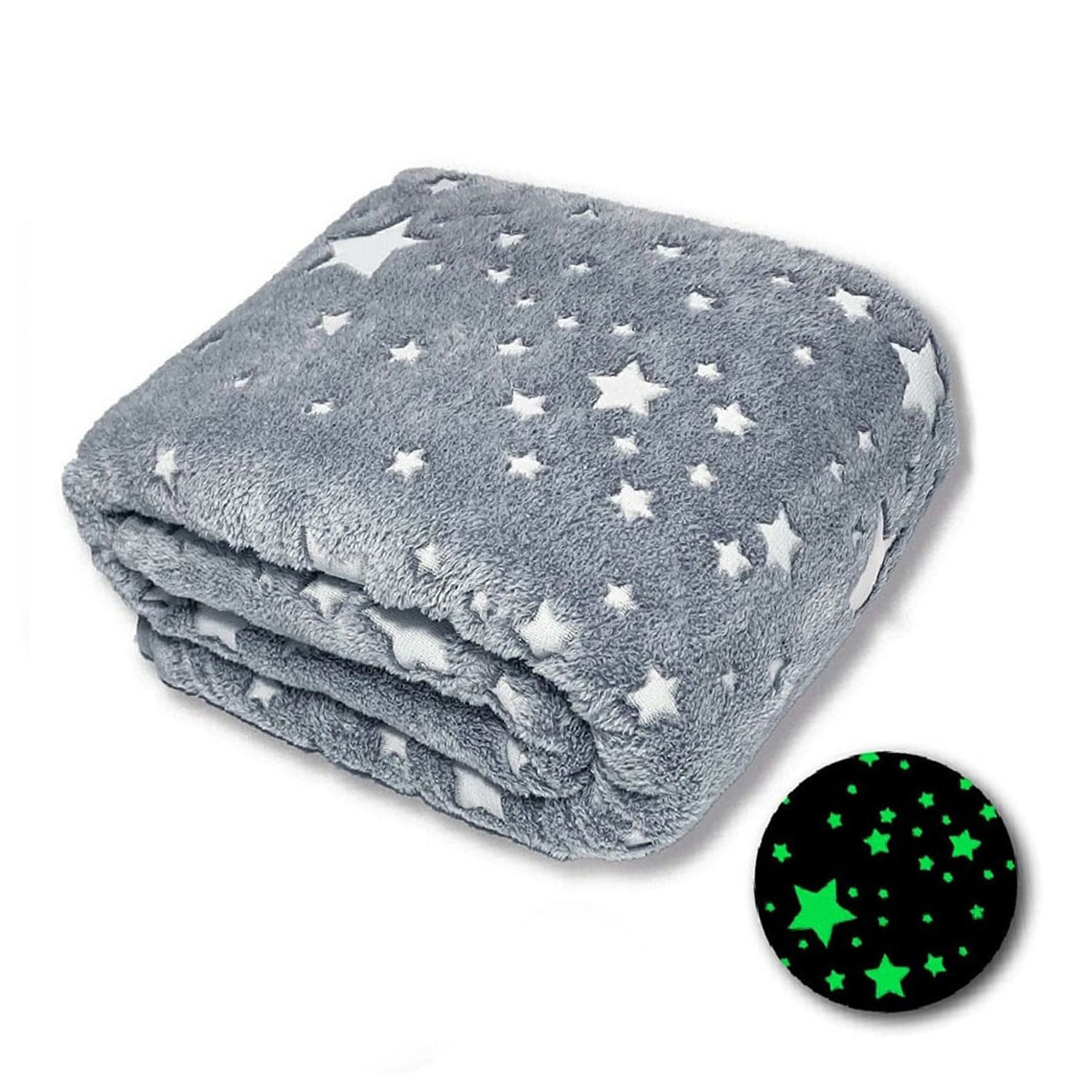 Manta Mágica Luminosa Xl Cobija Brilla Oscuridad Niños 8