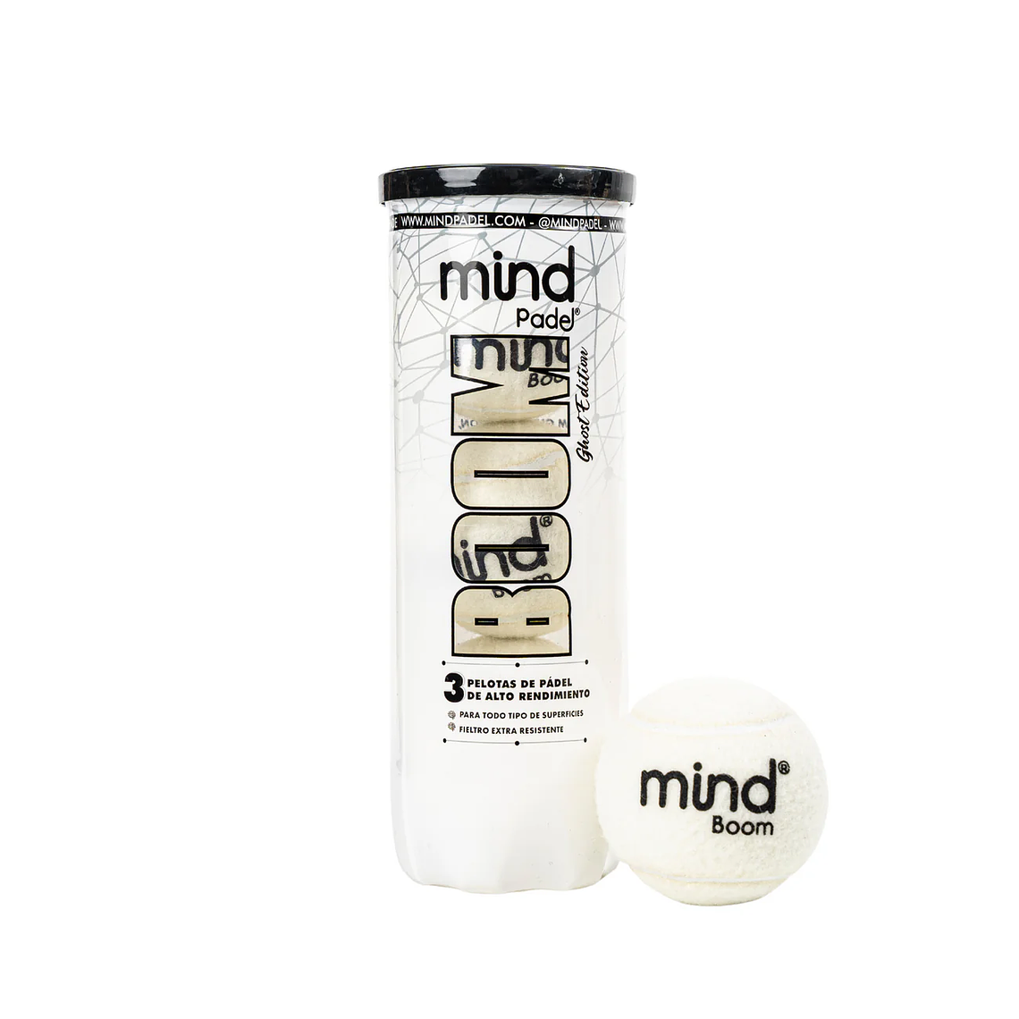 PELOTAS PADEL BOOM GHOST 5