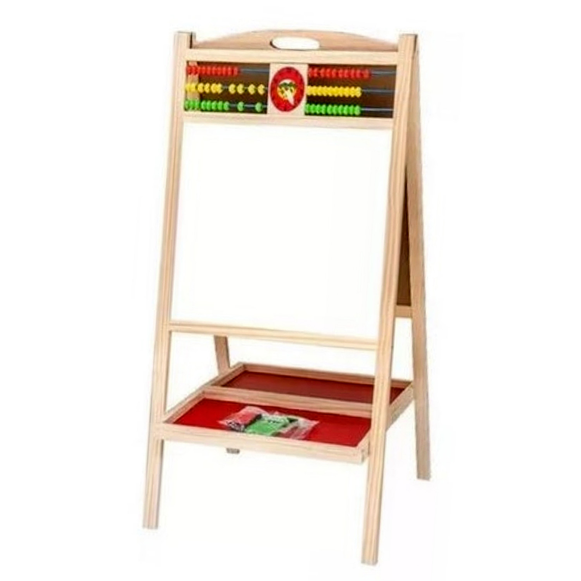 Juego Pizarra Didáctica Doble Magnética Niños Xl 6