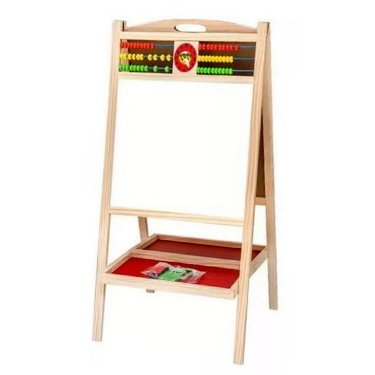 Juego Pizarra Didáctica Doble Magnética Niños Xl 6